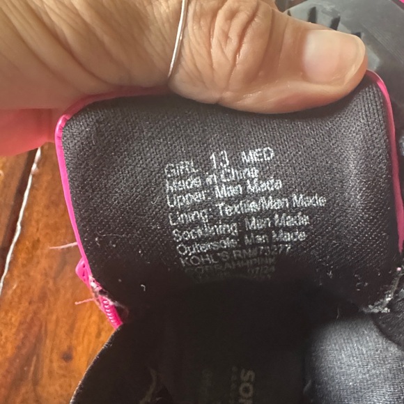 Sonoma Kids Pink Quilted Boots - Picture 6 of 6